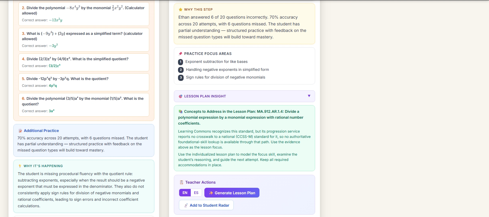 Math Decision Panel · Captures 2–3 original screen